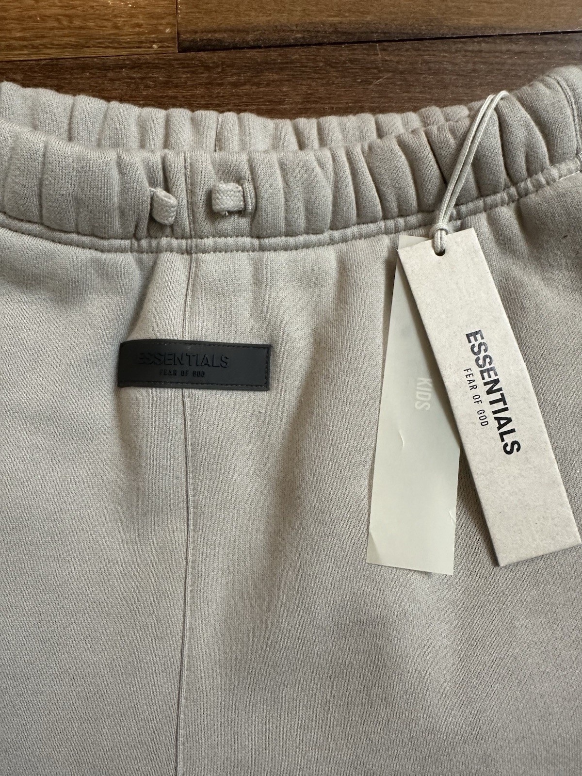 Essentials Fear Of God 1977 Grey Gray/ Khaki  Sweatpants Kids 10. New With Tags! thumbnail 2