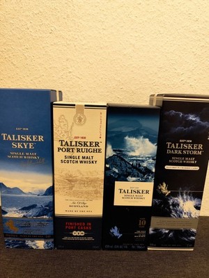 Talisker Single Malt  im 4er Set  mit  2 x 0,7 und 2 x 1,0 L Flaschen alle 45,8%