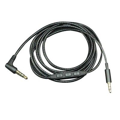 1.5m/4.9ft 3.5mm To 2.5mm Audio Cable For AKG Y40 Y45BT Y50BT Y50 Y55 Headphone