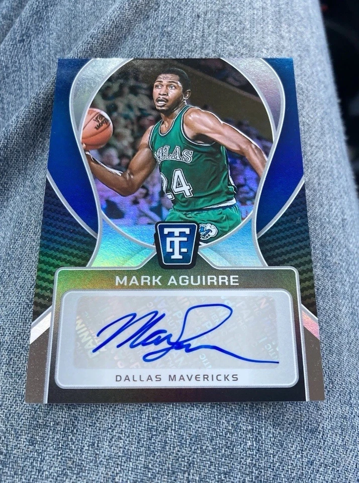 2024-25 Totally Certified Mark Aguirre Auto Dallas Mavericks TCS-AGU - Image 2 of 3