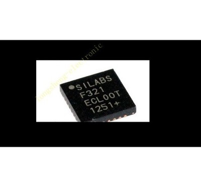 1 PCS C8051F321 C8051F321-GMR Full Speed USB 16k ISP   MCU Family QFN NEW *vv