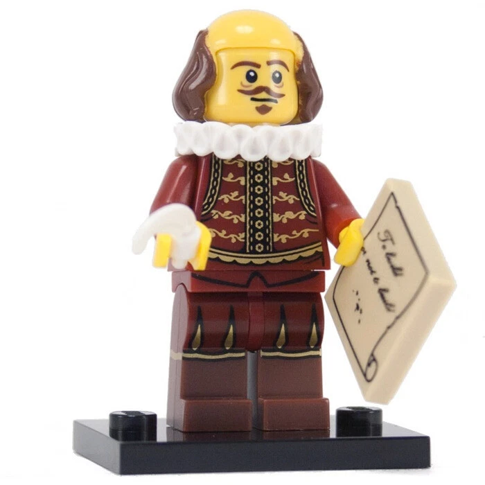 LEGO La Película Serie 1 Minifiguras Coleccionables 71004 - Shakespeare (SELLADO)