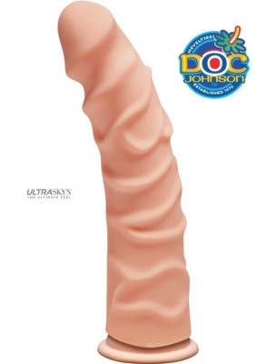D Ragin 8'' Ultraskyn DUAL DENSITY Dildo RAGING Cock Sex Toy Anal Suction-Cup
