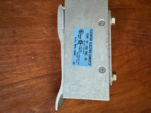 G.A.L MFG. CORP Contact Type G Elevator Gate Switch NEW - Picture 3 of 5