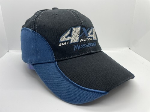 Mossberg 4X4 Bolt Action Cap Hat Adult Adjustable Blue Black Cotton BSW - Picture 3 of 7