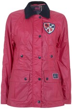 Pauls Boutique Waxed Hunter Jacket Coat Black Or Coral Pink Brand New!- Was £110