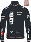 APRILIA racing italy motorcycle gp be a racer zip sweatshirt + 3 stickers FREE