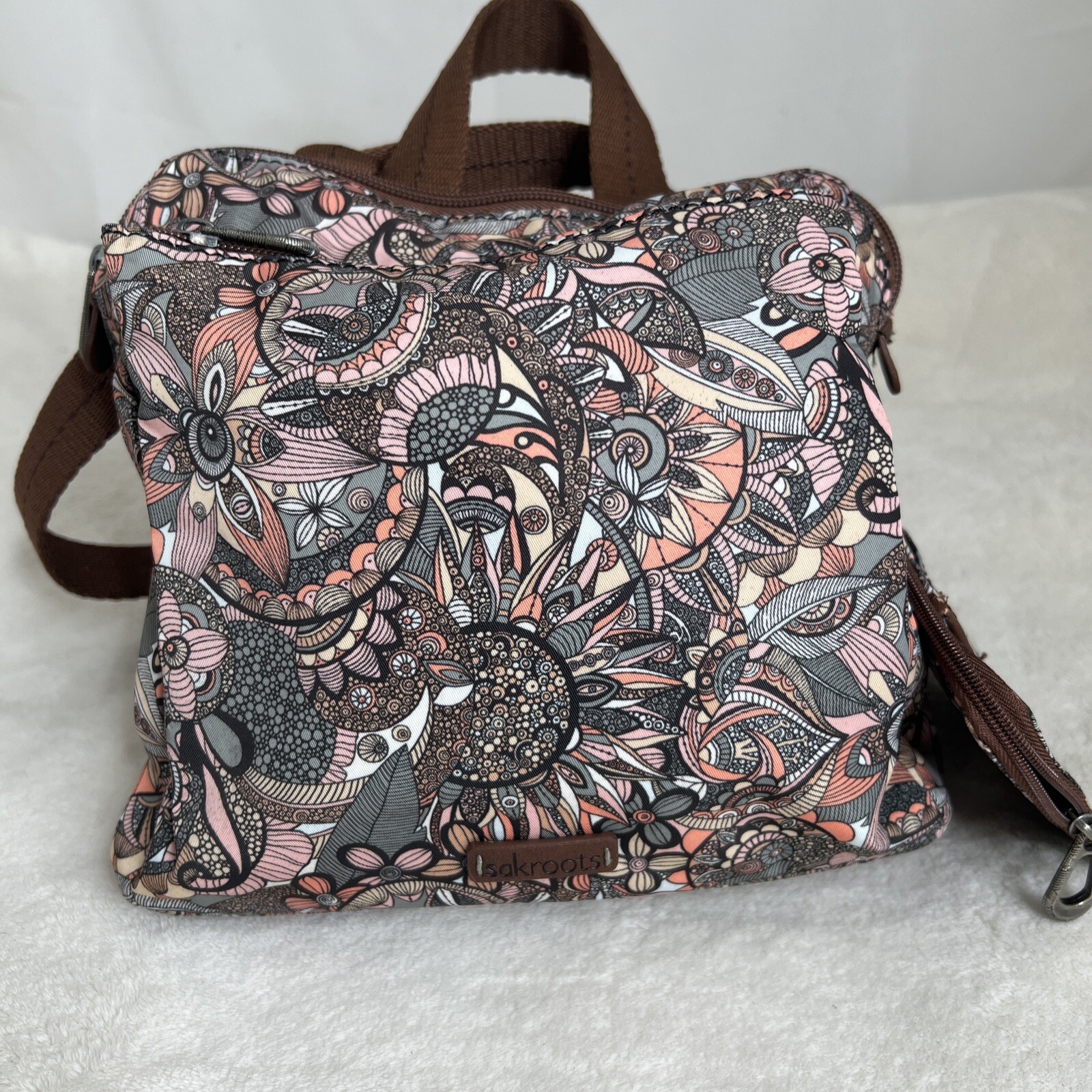 Sakroots Womens Convertible Mini Backpack Sling B… - image 1