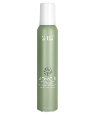 Surface Blowout Sativa Seed Oil Gel Mousse 5.5z Volume Hold Memory NEW!