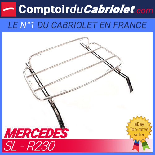 Porte-bagage de coffre Mercedes SL R230 pour vos vacances d'été