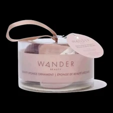 NEW WANDER BEAUTY Beauty Sponge Ornament 6 Piece Makeup Set Great Gift Idea