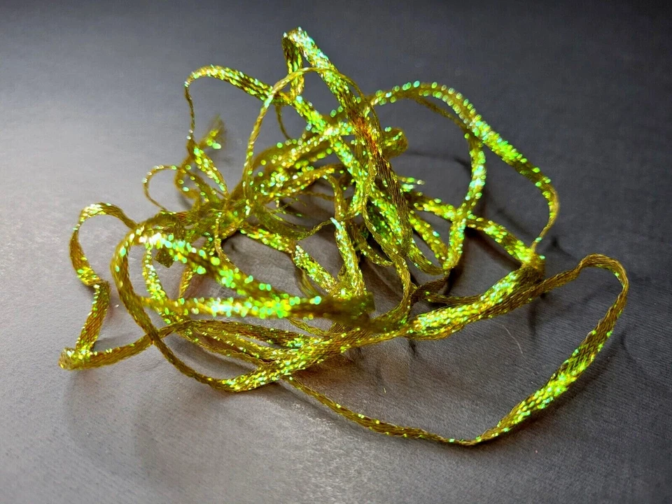 FLAT DIAMOND BRAID - Fly Tying Material - 15 COLORS - Body Flash - 2mm/6' - NEW! - Image 2 of 4