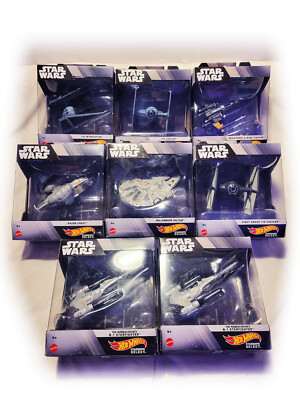Star Wars Starships & Vehicles 8種セット Star Wars Starships Select Hot Wheels Diecast Vehicles ** You Pick