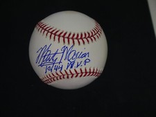 MARTY MARION SIGNED OMLB BASEBALL WITH 