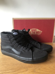 all black vans mens size 9