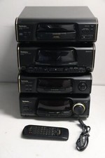 En panne : Chaine HIFI Ampli CD Tuner K7 - TECHNICS SA-EH50 avec sa telecommande