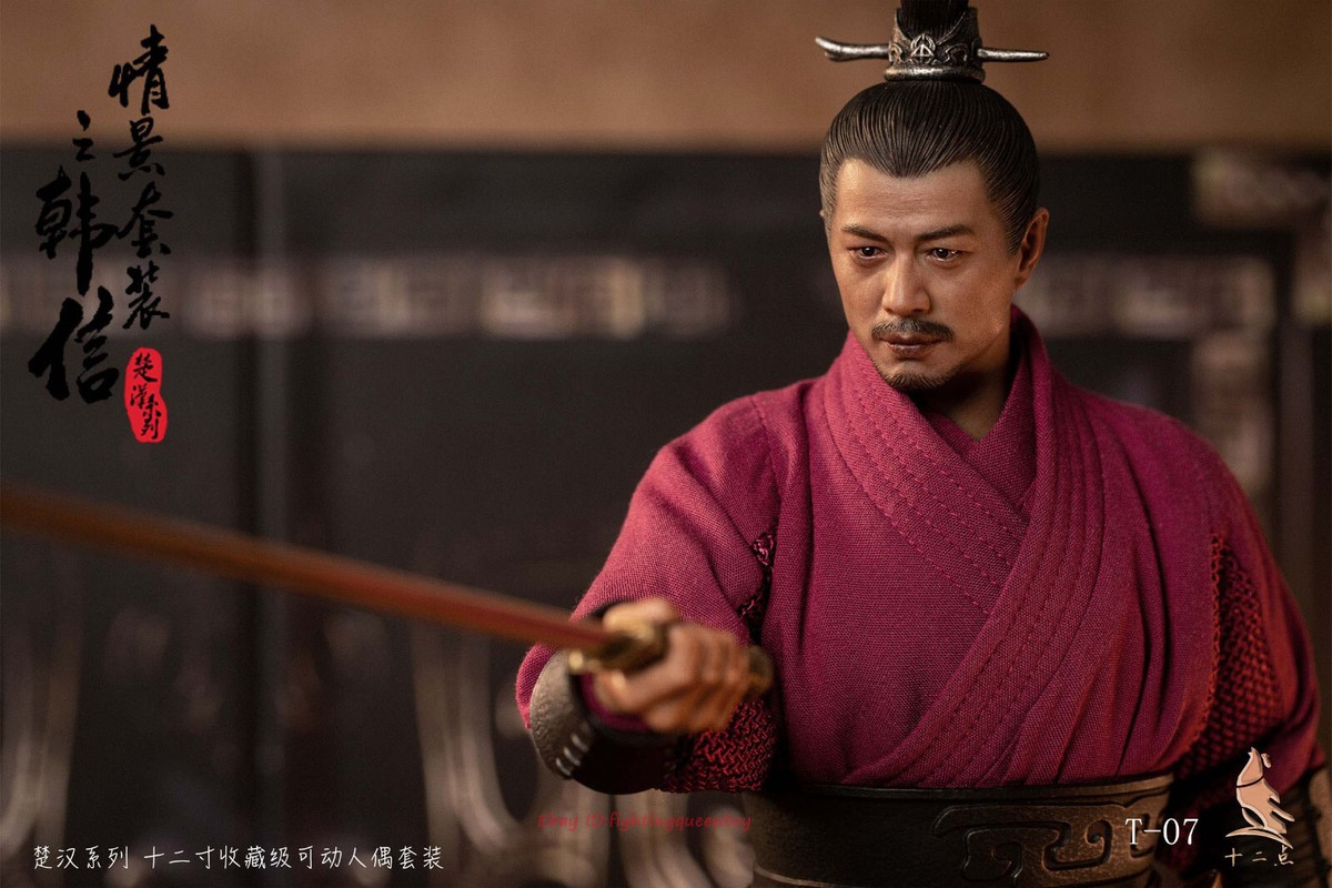 Twelve o'clock T-07 Han Xin Han Dynasty Strategist 1/6 Action