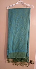 !!! Beautiful Blue/Green Pashmina !!!