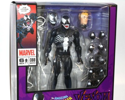 MEDICOM TOY MAFEX No.088 VENOM COMIC Ver. Figure Spider-Man CBP | eBay