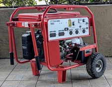 MULTIQUIP GA-6HRS 6,000 Watt Portable Generator Genset Honda Gas - 120/240V