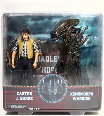 NECA Alien Hadleys Hope Carter J.Burke & Xenomorph Warrior 7'' Action Figure 2 PK