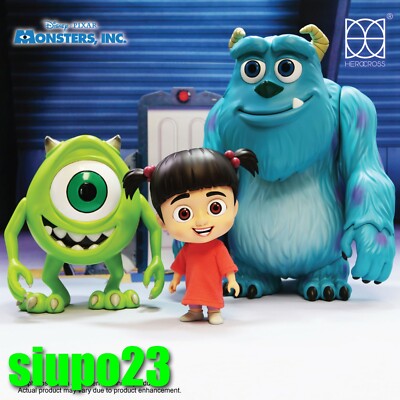 Herocross ~ HVS #046+047+048 Disney Monster Inc Deluxe Set (Mike