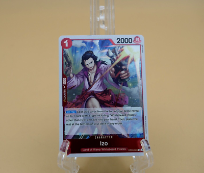 izo one piece card game - Premium Booster - (Rare) perfect for beginners and collectors. Izo (R) OP03-003 - One