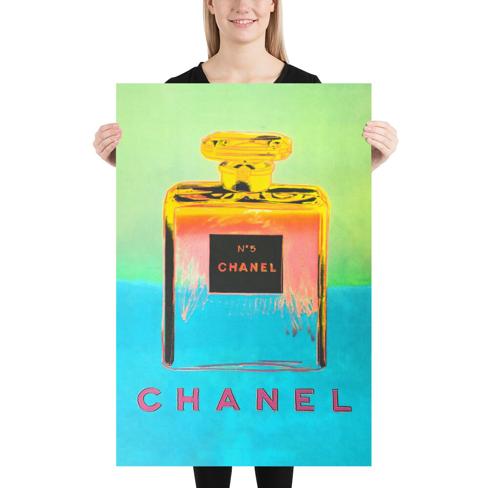 Chanel n° 5 célèbre parfum pop art (Andy Warhol ) - 1997