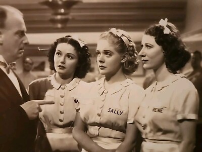 Alice FAYE JOAN DAVIS In Sally Irene AND Mary Original 7x9 (Approx)  Bob Board 