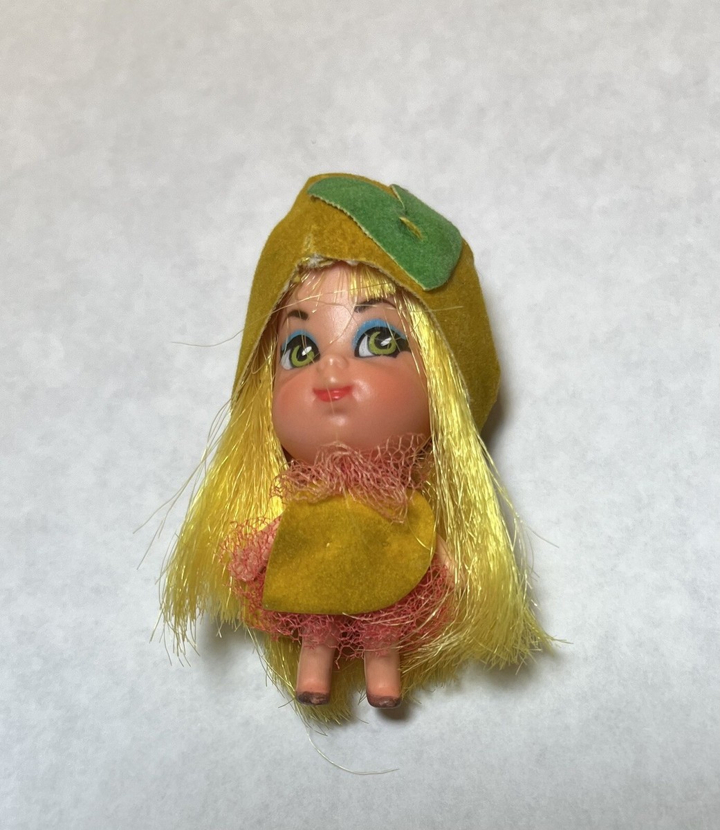 Vintage 1966 Liddle Kiddles Lucky Locket KIDDLE Doll Mattel Laffy