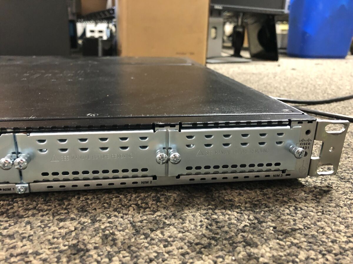 Cisco ISR4431/k9 Gigabit Integrated Services Router Missing Cisco ISR4431/k9 Gigabit Integrated Services Router Missing