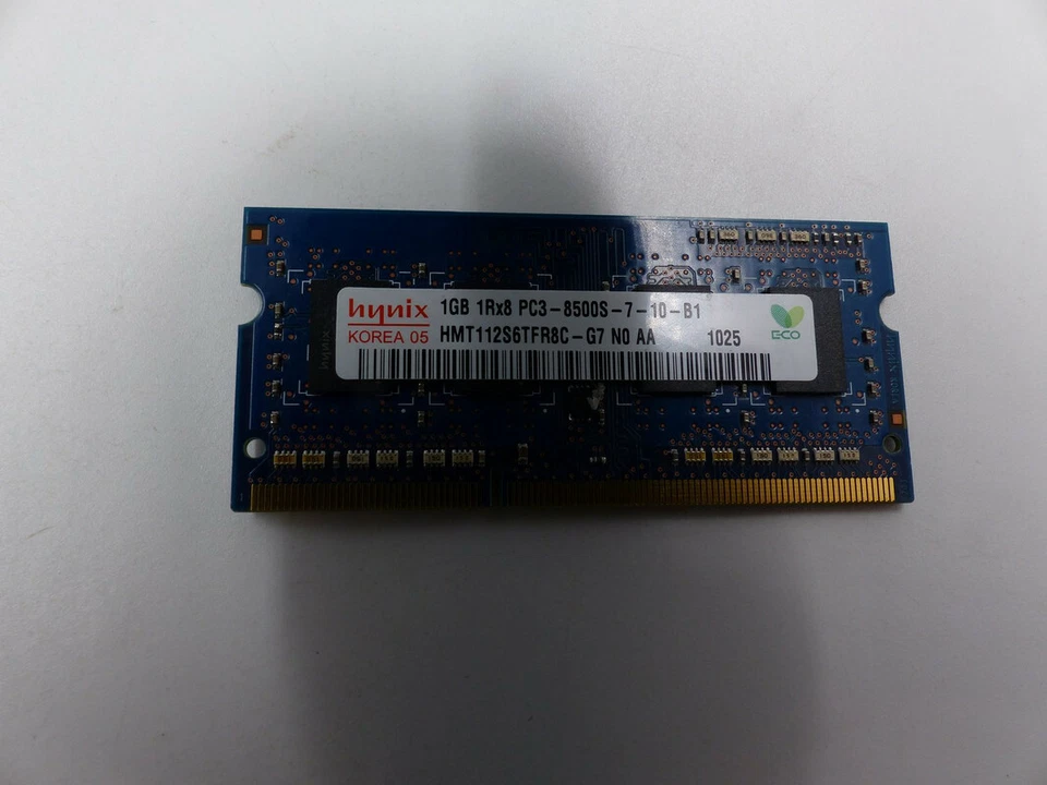 6* HYNIX 1GB (6GB) 1RX8 PC3-8500S-7-10-B1 MEMORY SETS HMT112S6RFT8C-G7 N0 AA 025 - Image 2 of 2