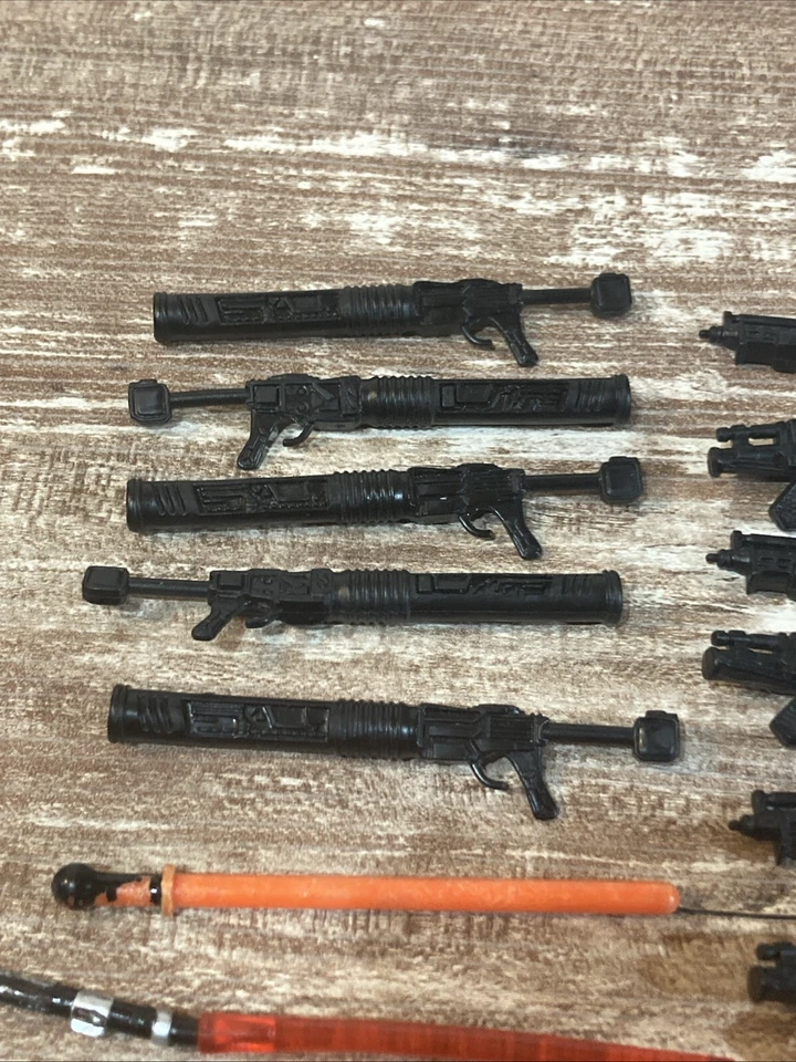 Lote de figuras de acción Star Wars Clone Wars piezas accesorios constructores del ejército años 2000 Foto 2 de 4