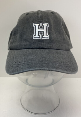 Hinterland Music Festival Hat / Cap - Gray w/ White H - St. Charles, Iowa - EUC