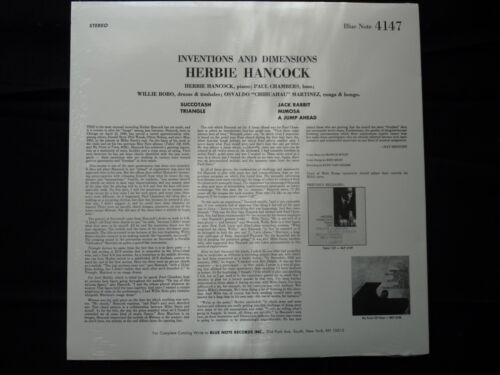 Herbie Hancock – Inventions And Dimensions US 2009 Reissue Blue Note – BLP 4147 - Picture 2 of 6