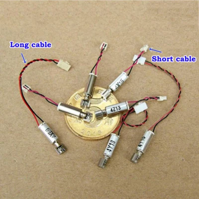 MARKENLOS Mini 3mm Coreless Motor Vibration DC 3V 3.7V 4.2V Ultra Vibrating Vibrator Motor