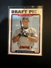 2005 Topps Updates & Highlights - Ryan Zimmerman #UH323 (RC) - A