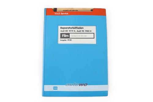 Audi 80/90 Typ 81/85 Reparaturleitfaden automatische Getriebe