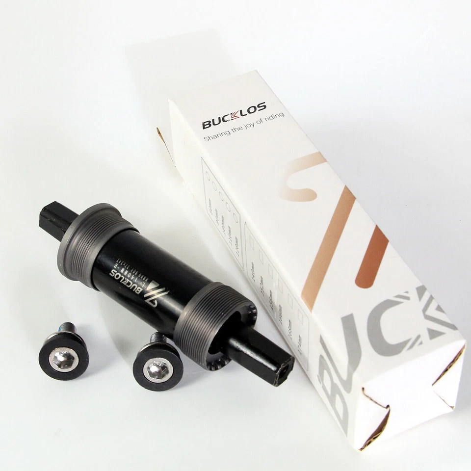 Soporte inferior cuadrado para bicicleta JIS rodamiento sellado para Shimano BSA 68 roscado Foto 4 de 4