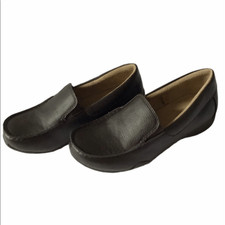 Children Place Leather Slip On Dress Shoes