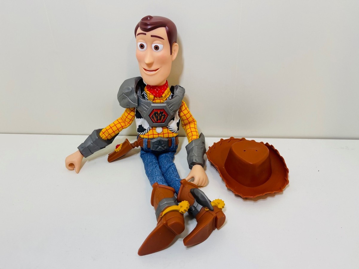 Toy Story BATTLESAURS “That Time Forgot” Woody Talking Figure VERY
