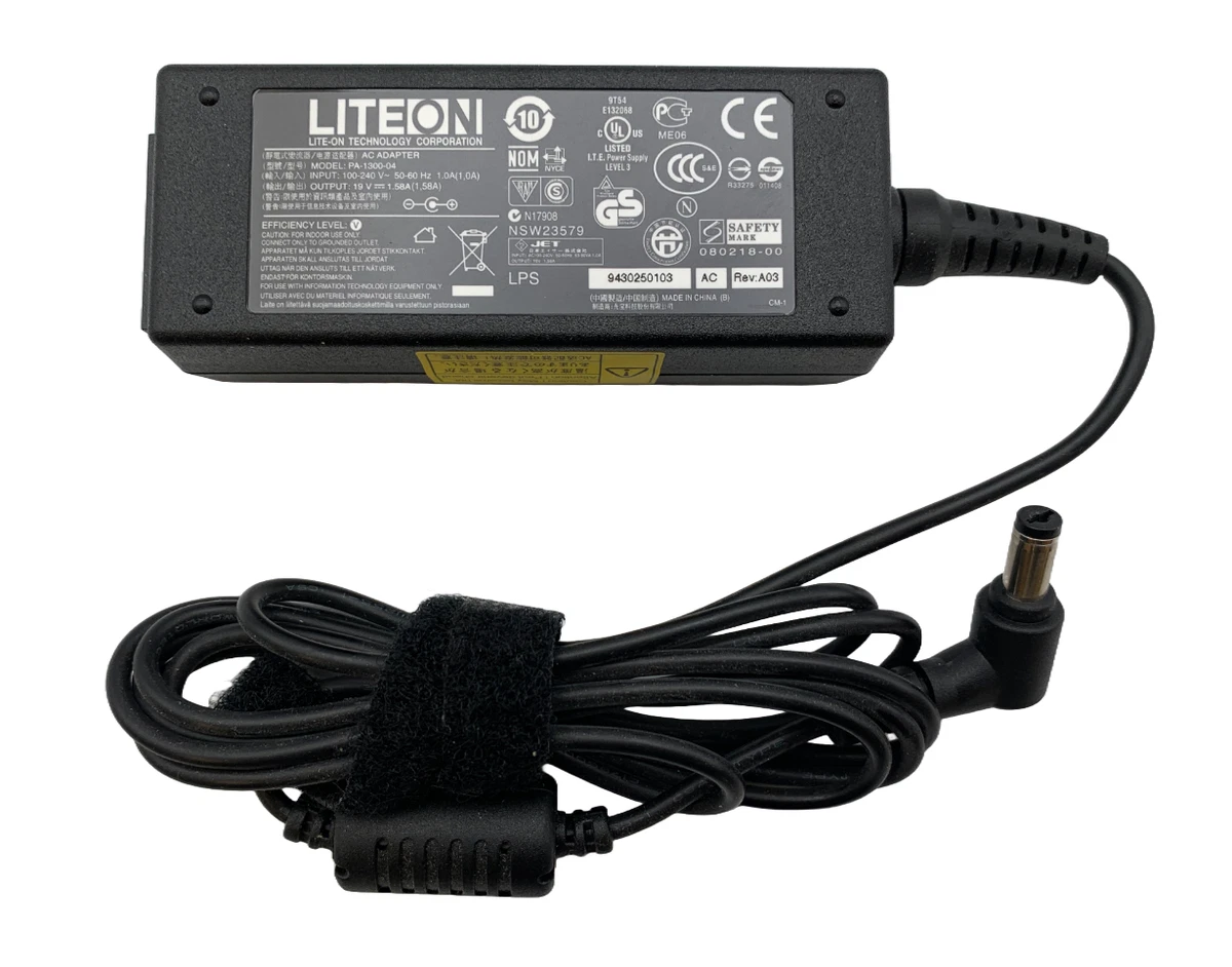Chargeur Secteur PC Portable LITE-ON PA-1300-04 080218-00 NSW23579 19V 1.58A