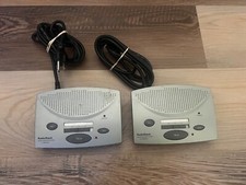 2 Radio Shack 3-Channel FM Wireless Intercom System Working 43--3105 JA52