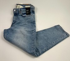 Levi's Premium Women 80s Mom High Rise Tapered Leg Zip Fly Jeans 31x28 Blue NWT