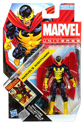 NIGHTHAWK ( 4'' )  ( 2011 ) MARVEL UNIVERSE ( SERIES #4 ) ACTION FIGURE #018