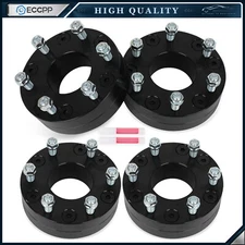4Pcs 2" 5x5 to 6x5.5 Conversion Wheel Adapters For Jeep 5 Lug to Chevy GMC 6 Lug