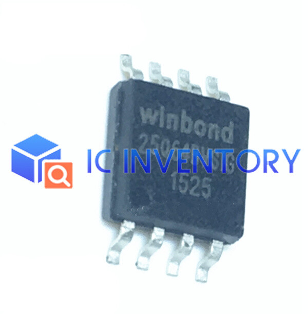 5 PCS W25Q64BVSSIG SOP-8 W25Q64BVSIG 25Q64BVSIG 64M-BIT SERIAL FLASH ...