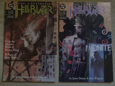 John Constantine Hellblazer #1 & #2 1988 VG DC Comics