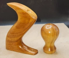 Custom Canary Wood Plane Tote & Knob For Stanley No 5, 605 and up With High Knob