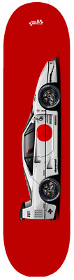 Car Art F40 Skateboard Deck 7-ply canadian lbw LM mint whitewidebody v2